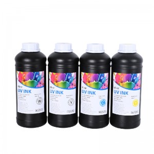 Mực mềm UV-LED phù hợp cho đầu in Epson để in PVC TPU