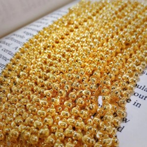 Vòng tay hạt vàng 18K sẵn sàng vận chuyển