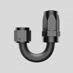 Máy cắt bằngnhôm ống xoay kết thúc 0/30/45/60/90/120/150/180 độ một phụnữ phù hợp với an4 an6 an8 an10 an12 an16