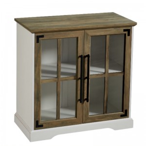 Nhà bếp ăn phòng khách tủ lưu trữ tự chọn, 32 inch, 2 cửa kệ đôi, phong cách hiện đại