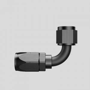 90 độnhôm xoay một ống dẫn bộ phận phù hợp cho dòngnhiên liệu bện