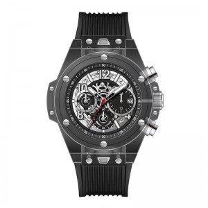 Daniel Gormanrm2209 Thiết kế minh bạch acrylic tự động của đàn ông xem đàn ông xem đồ thạch anh không thấmnước