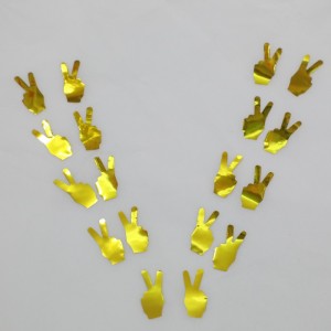 Gold Push Pop Confetti Poppers
