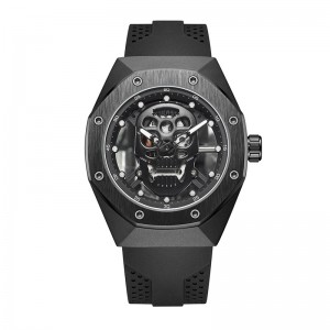 Cao Baogela XEM SKELETON Đàn ông hốc hác bằng cổ tay không thấmnước quay số Skull Dials Military Sports Watch Man Relogios Masculino 1902