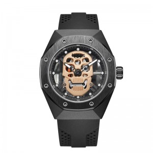 Cao Baogela XEM SKELETON Đàn ông hốc hác bằng cổ tay không thấmnước quay số Skull Dials Military Sports Watch Man Relogios Masculino 1902