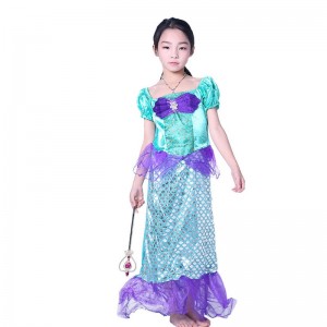 Trang phục công chúa của trẻ em Elsa Anna Sophia Dress Girls Festival Show