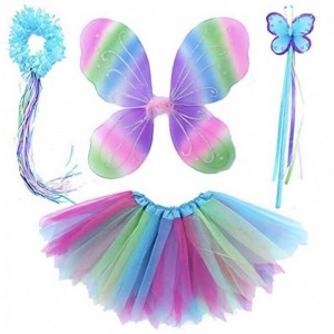 Trang phục lễ hội Girls \\\\ \'Fairy Party Set 3-8y Princess Fairy Tutu váy Trang phục DGHC-035