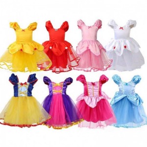 Trang phục Baby Dress Up Princess Rapunzel Baby Party Dresses Công chúa sinhnhật DGHC-031