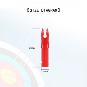 Elongarrow 140001 Chèn trục carbon ID6.2mm
