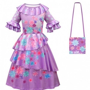 2022 Princess Encanto Mirabel Trang phục ăn mặc Tiệc tùng Encantoisabela madrigal Trang phục HCIS-006