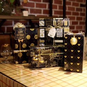 Giấy giấy in giấy in cho logo tùy chỉnh borthday được in 60g/70g/80g/90g/100g gói giấy gói quà tặngnhiều màu