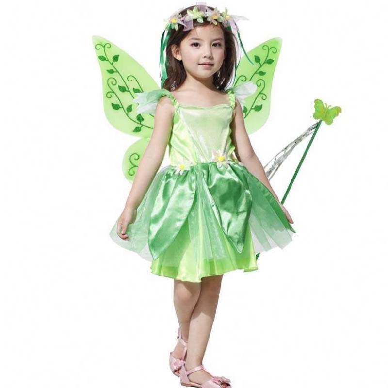 Girls Halloween Party Fairy Dress Up Kids Fairy Fairy Trang phục HCTB-008
