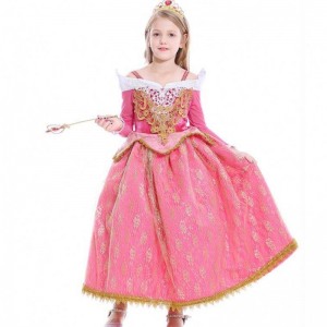 Baige Girls Váyngủ Người đẹp Người đẹp Công chúa Aurora Lace Dress Cosplay Hiệu suất