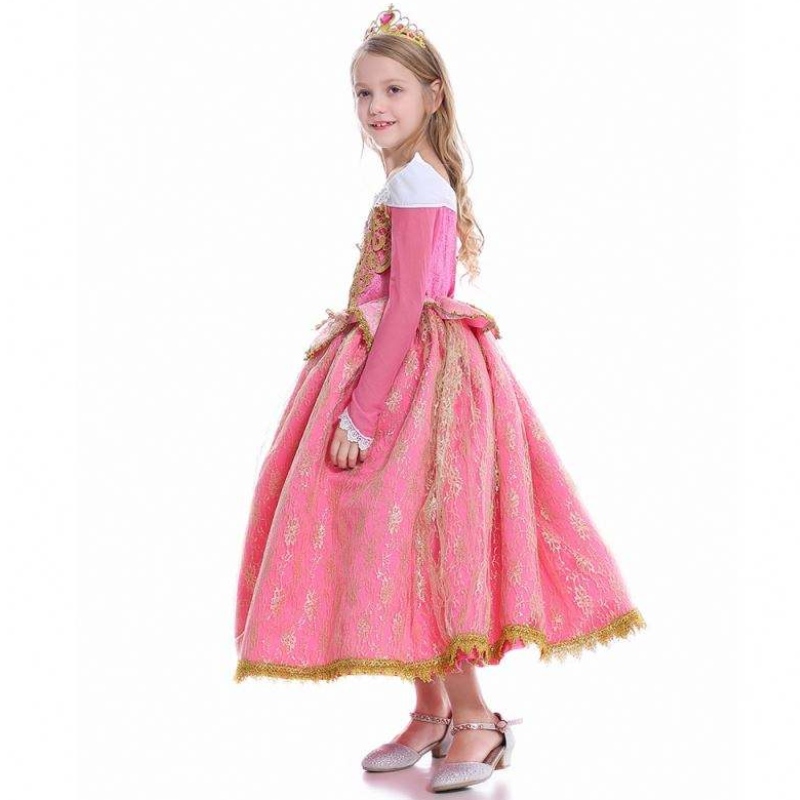 Baige Girls Váyngủ Người đẹp Người đẹp Công chúa Aurora Lace Dress Cosplay Hiệu suất