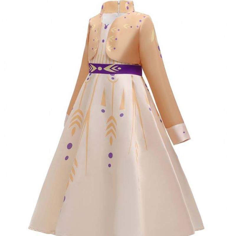 Baige New Elsa Anna Girls Princess Dress Halloween Cosplay Elsa Dress Cosplay Cosplent Trang phục Girls