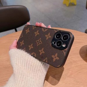 Sản phẩm mới phù hợp cho hộp điện thoại di động sang trọng của Apple iPhone14Pro và hộp đựng da điện thoại di động bằng da Big Brand Big Ball Protect