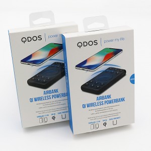 Hộp điện di động sạc tiền đóng gói kho báu hộpngăn kéo hộp cửa sổ hộp màu thiết bị điện tử tùy chỉnh bao bì