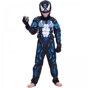 Trang phục cơ bắp Venom Cosplay Superhero Movie Trang phục trẻ em Trang phục Halloween cho trẻ em