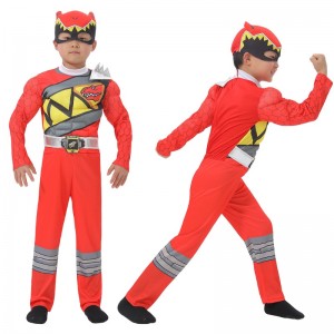 Trang phục Red Power Rangers cho trẻ mới biết đi Red Ranger được cấp phép