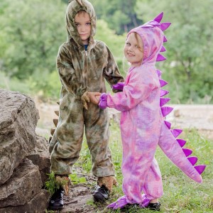 Quần áo khủng long trẻ em Cosplay Jumpsuit dễ thương Tyrannosaurus Rex Jurassic Trang phục