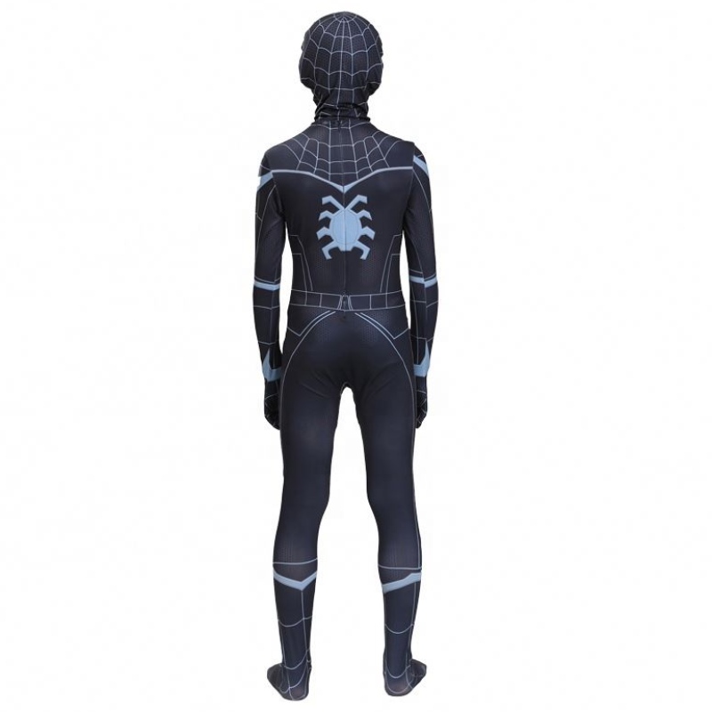 TV MAASK TVE tuyệt vời&FILM Avenger Halloween Cosplay Quần áo cho trẻ em&adults Superhero Black Spiderman Trang phục