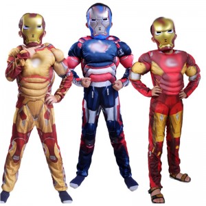 Trang phục cho trẻ em của Halloween Children Trang phục cho các chàng trai và cô gái Cosplay Superhero Trang phục