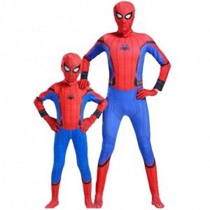 Trò chơi điện ảnh trò chơi Bodysuit cha mẹ-trẻ em song song vũ trụ Black Spider Jumpsuit Người lớn Anime Cosplay Spiderman Trang phục Halloween Halloween