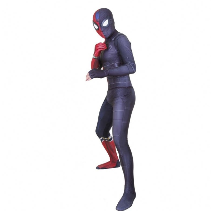 Spandex Stealth Superhero Superhero Amazing Spider Man Jumpsuit Halloween Cosplay Bộ trang phục Spider Man For Men&kids