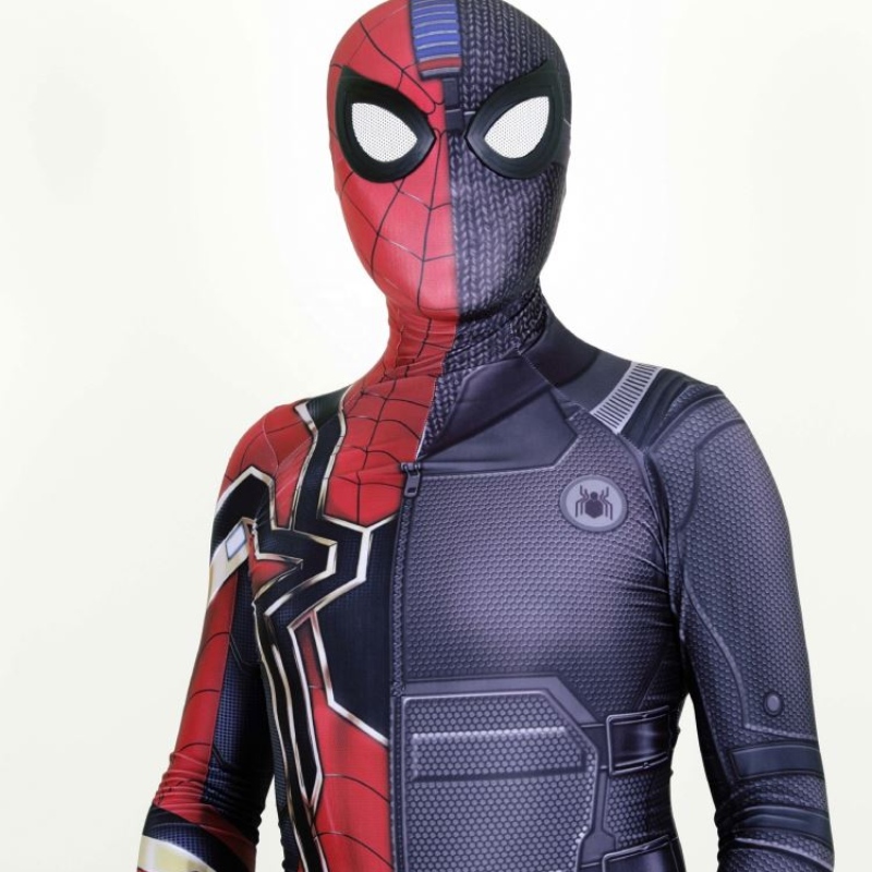 Spandex Stealth Superhero Superhero Amazing Spider Man Jumpsuit Halloween Cosplay Bộ trang phục Spider Man For Men&kids