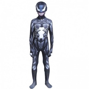 Bodysuit Black Bodysuit Người lớn Boys Superhero Action Hình Jumpsuit Spiderman Halloween Cosplay Scorpion Venom để bán trang phục