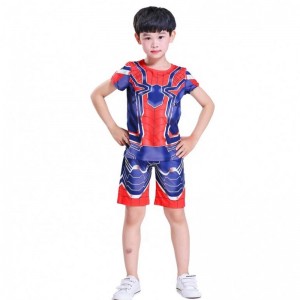 Phong cách mới Polyester Sport phù hợp với trang phục thông thường Halloween Party Cosplay Spiderman Suit