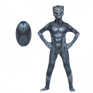 Hot Marvel Africa Halloween Wakanda Forever Zentai Suit cho trẻ em
