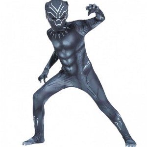 Hot Marvel Africa Halloween Wakanda Forever Zentai Suit cho trẻ em