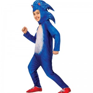 Trò chơi bữa tiệc Halloween Cosplay Children Children Jumpsuit Phim hoạt hình Sonic The Hedgehog Trang phục