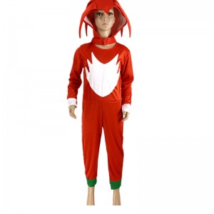 Boy Girl Sonic Hedgehog Trang phục Sonic Trang phục Trẻ em Halloween Game Cosplay Children Jumpsuit Blue Sonic Jumpsuit