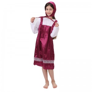 Trẻ em Fancy Fairy Talenhân vật cosplay masa trang phục đỏ trang phục mui xe