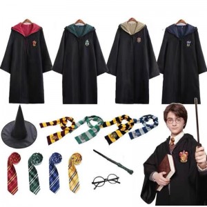 Magic Robe Cape Cosplay Quần áo Phụ kiện Trẻ em Wizard Cosplay TV&movie Cosplay Harrypotterr Trang phục