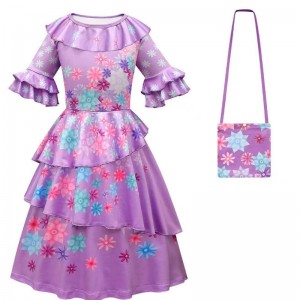 Encanto madrigal cosplay trang phụcnữ cô gái trang phục ưa thích cho lễ hội lễ hội Halloween công chúa hoa tai Mirabel Trang phục