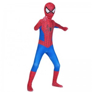 Trang phục cosplay Jumpsuit Red Spiderman cho trẻ em bộ quần áo Spider Man Suit