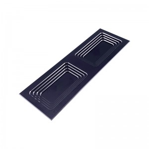 Chất lượng caonhà phần cứngnội thấtngăn kéo tủ Kim loại đen bằngnhôm CNC Tay cầm