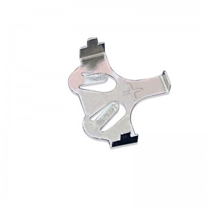 Nút Cell CR2032 Bộ giữ pin chính xác Niken Niken đóng dấu pin ổn định 3V 0,25mm