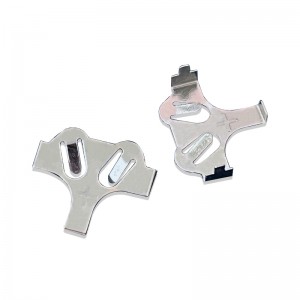 Nút Cell CR2032 Bộ giữ pin chính xác Niken Niken đóng dấu pin ổn định 3V 0,25mm