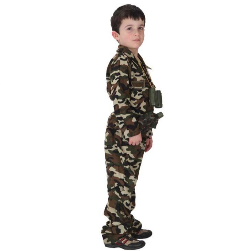 Trang phụcnam giới mặc đồng phục quân sự Trang phục Quân đội Trẻ em HCBC-010