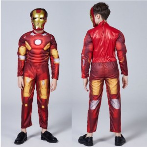 Superhero Kids Muscle Spiderman Trang phục trẻ em Cosplay Super Hero Halloween Trang phục cho trẻ em bé trai S-XL
