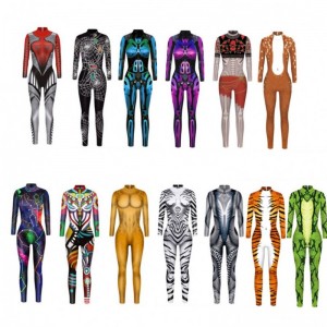 Halloween Bodysuit Robot Punk Jumpsuit Catuit Cosplent Cosplay Cosplent
