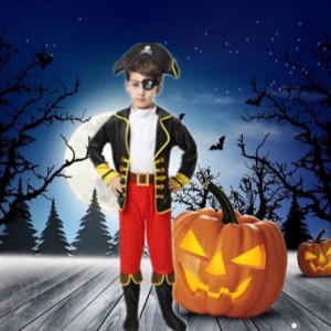 Trẻ em trai Cosplay trang phục Pirate Set for Children Carnival Party Dress Kids