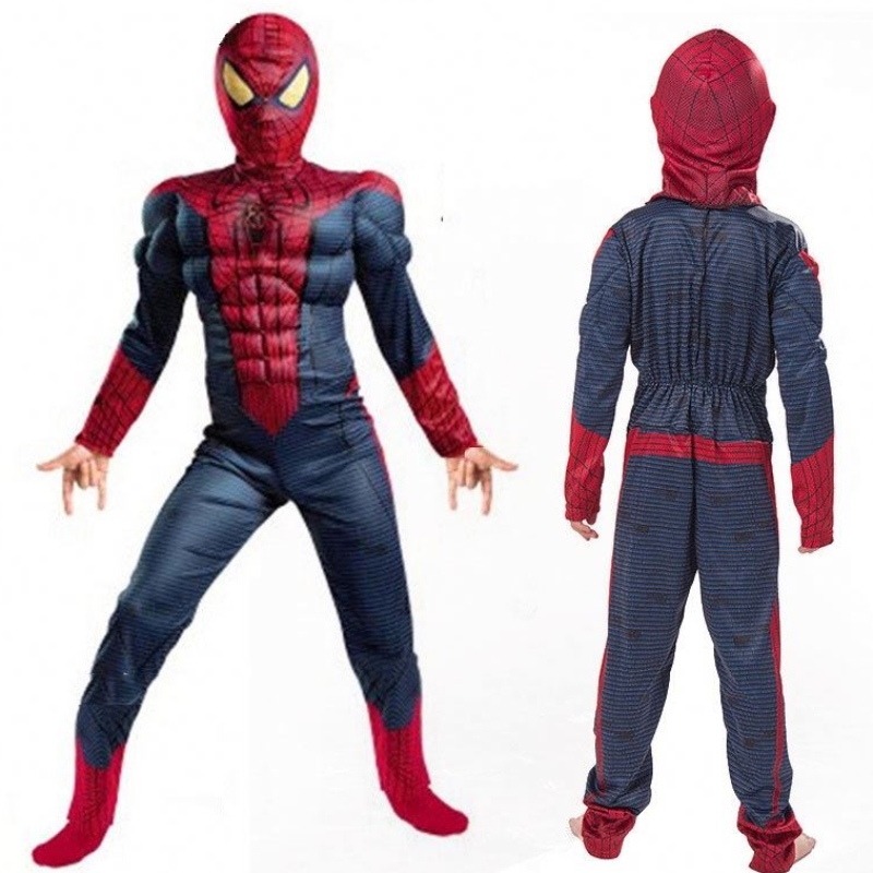 Child Boy Amazing Spiderman Phimnhân vật cổ điển cơ bắp Marvel Fantasy Superh