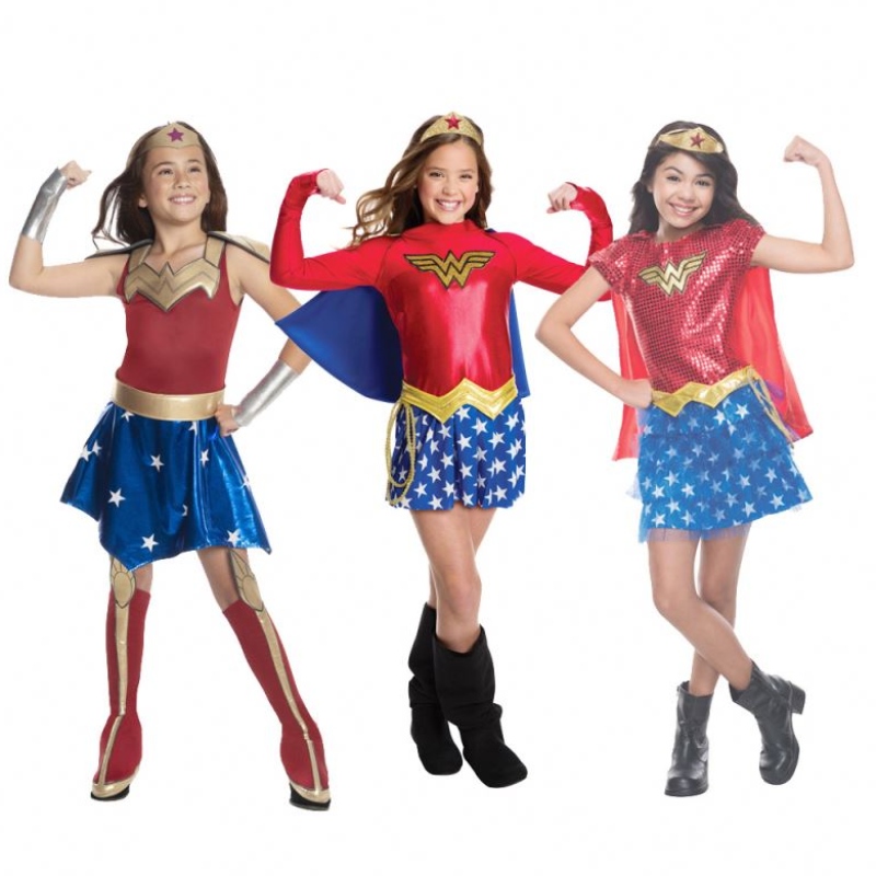 Trang phục trẻ em siêu cosplay mặc quần áo siêunữ siêunữ