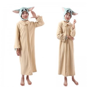 Em bé Yoda Cosplay Trang phục Yoda War Anime Kids Coverall