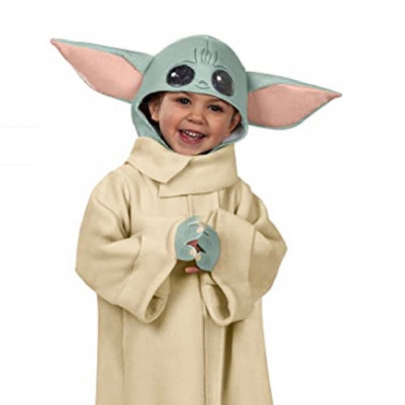 Em bé Yoda Cosplay Trang phục Yoda War Anime Kids Coverall